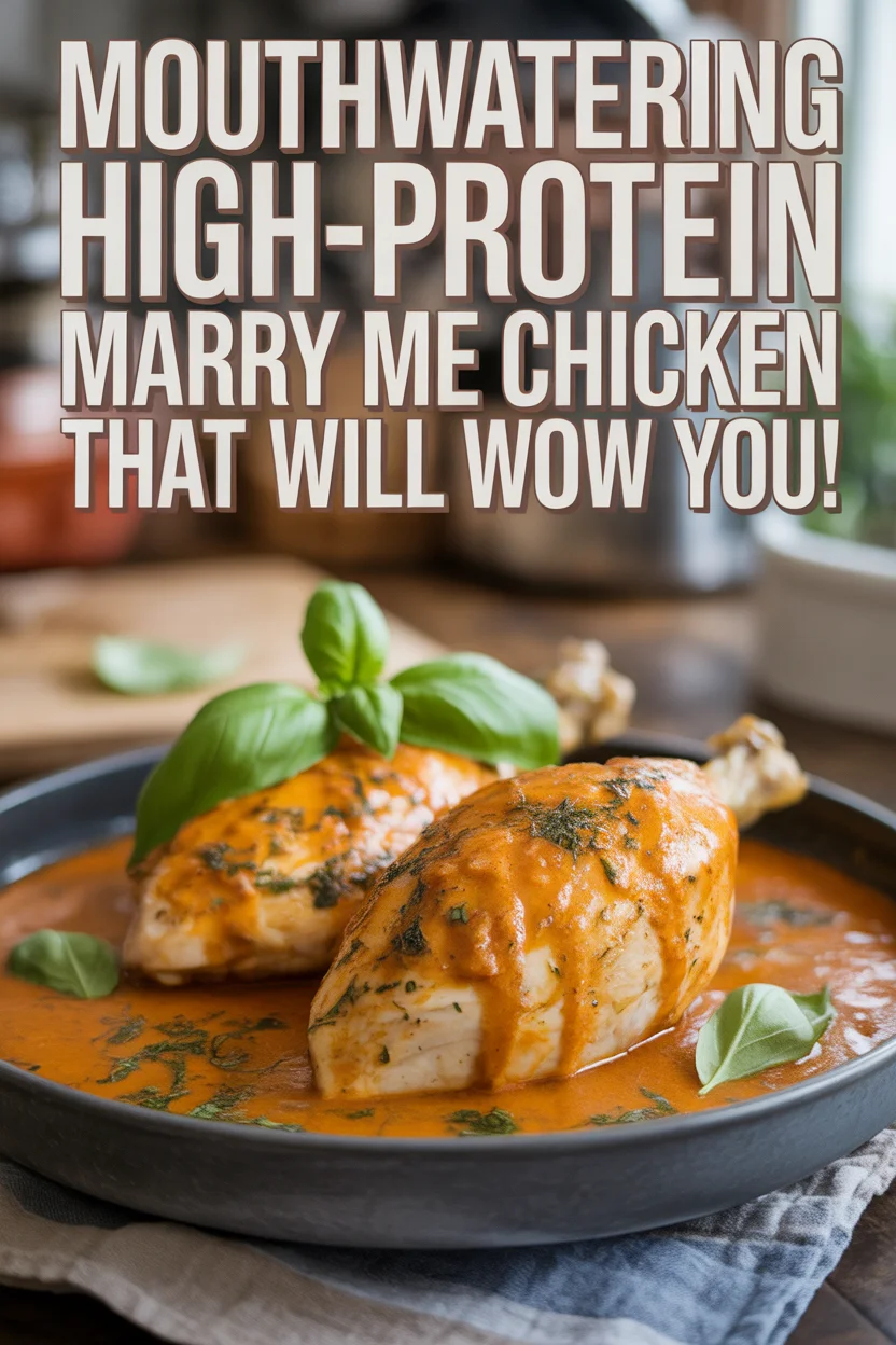 High-Protein Marry Me Chicken