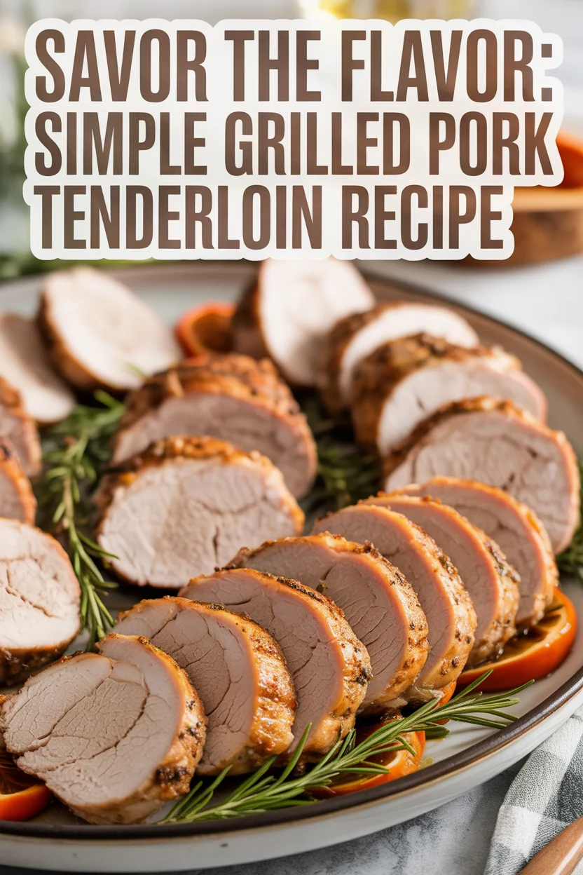 Grilled Pork Tenderloin