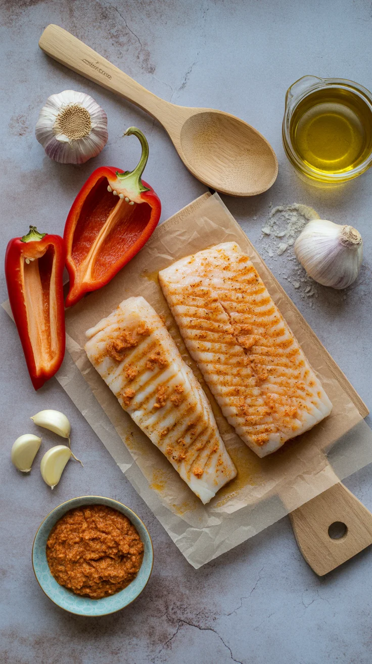 Savor the Flavor: Grilled Cod With Romesco Sauce Made Easy