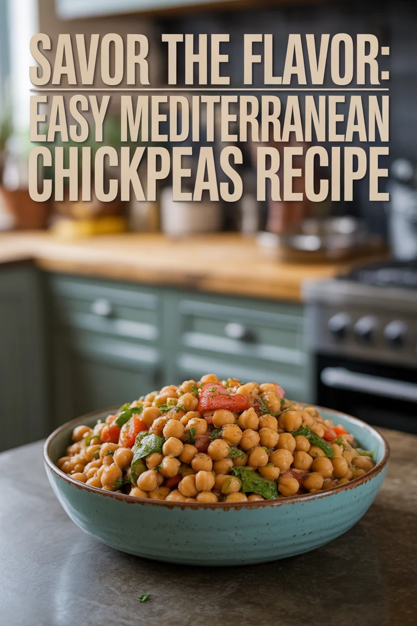 Mediterranean Chickpeas