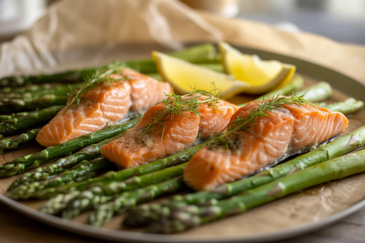 Baked Salmon II (olive oil, lemon, herbs)