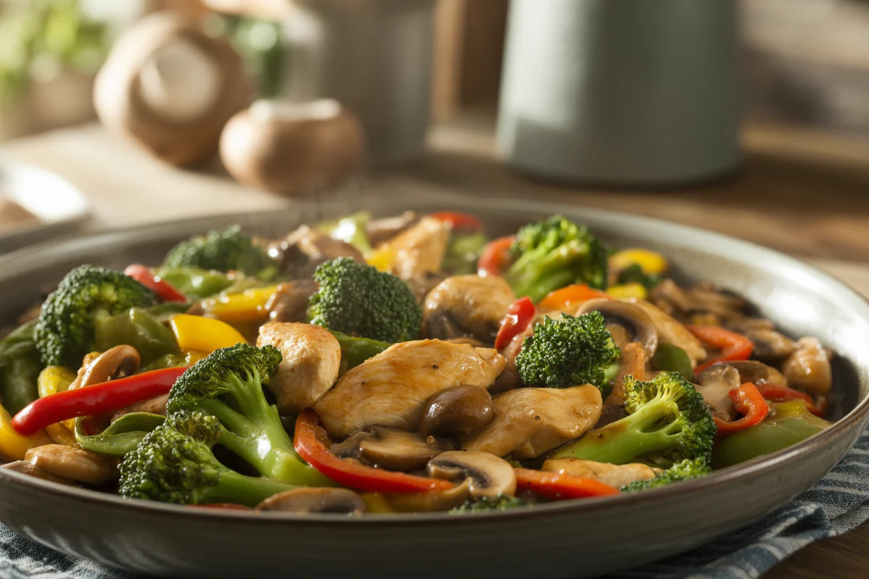 Quick and Tasty Garlic Chicken Stir-Fry for Busy Weeknights