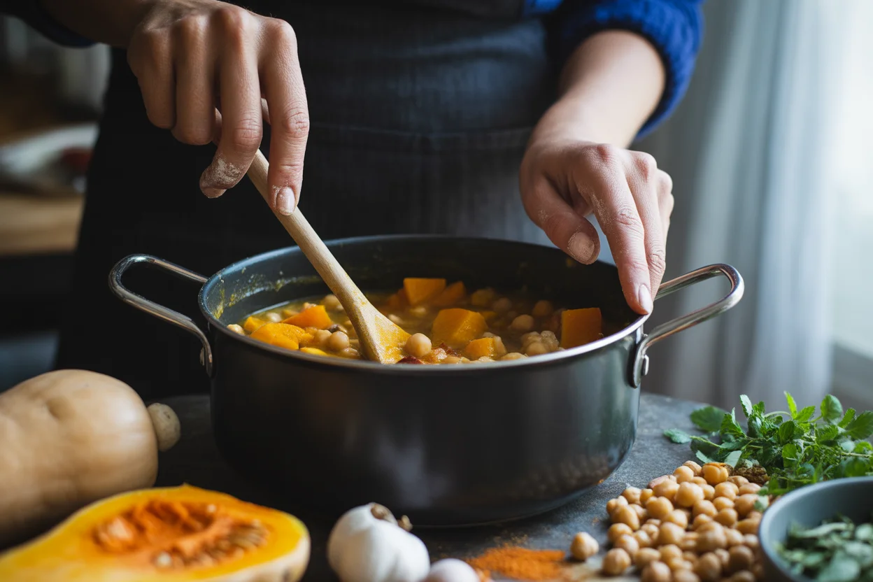 Butternut Squash & Chickpea Stew